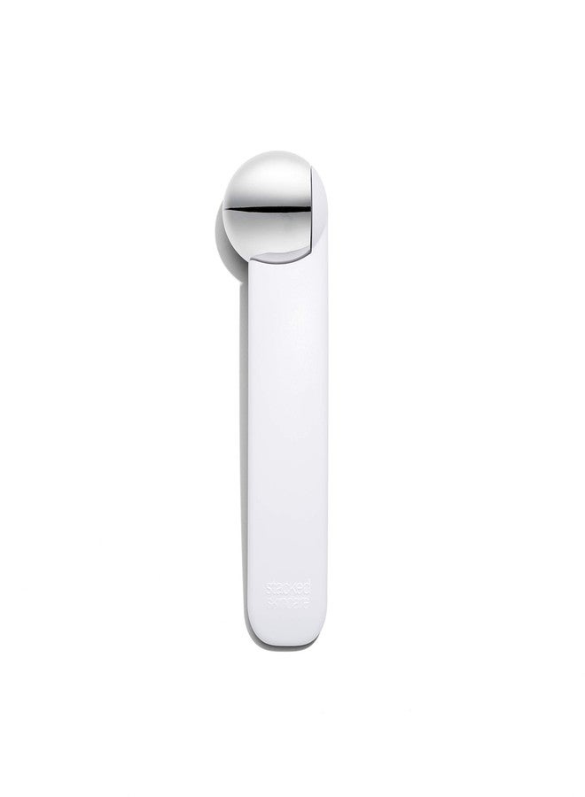 StackedSkincare Ice Roller for Face and Eyes - Stainless Steel Facial Ice Roller for Puffiness, Undereye Bags, Redness, Skin Cooling, and Lymphatic Drainage Massage - Face Roller for Women and Men - Image 1